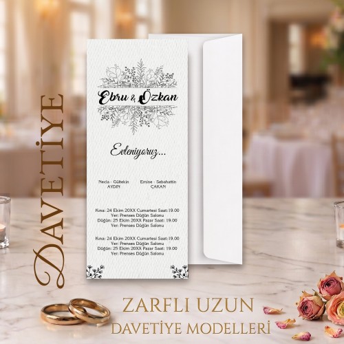 Yeni Davetiye modelleri - Yaren Davetiye